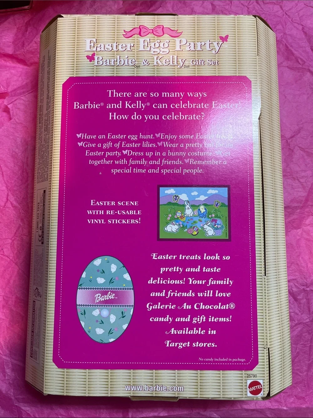 1999 Easter Egg Party Barbie & Kelly Gift Set (Target Special Edition) NRFB